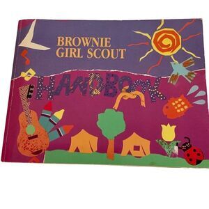 Brownie Girl Scout Handbook Vintage 1993 Paperback